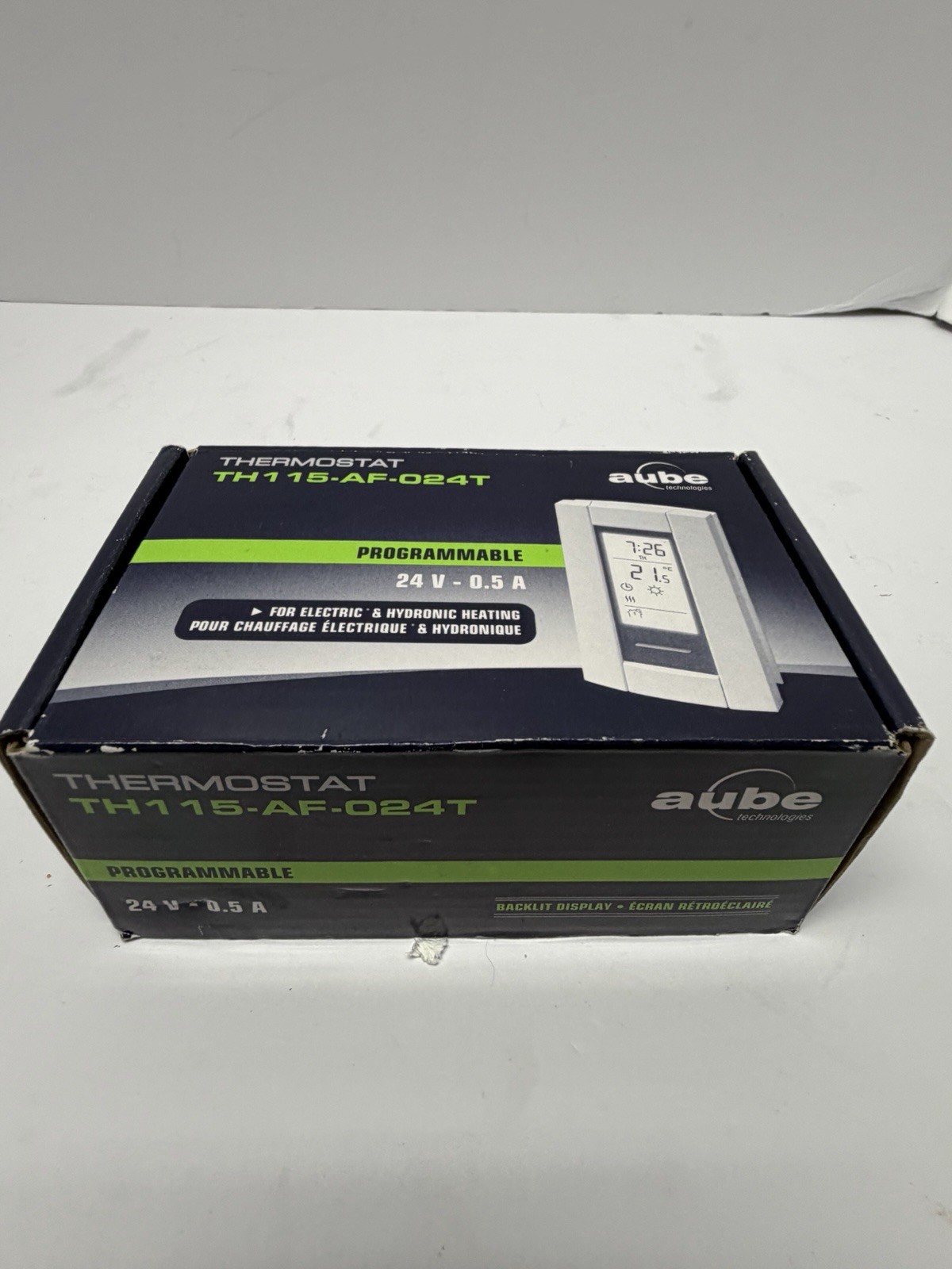 NEW Aube TH115-AF-024T Programmable Low Volt Thermostat, FREE SHIPPING