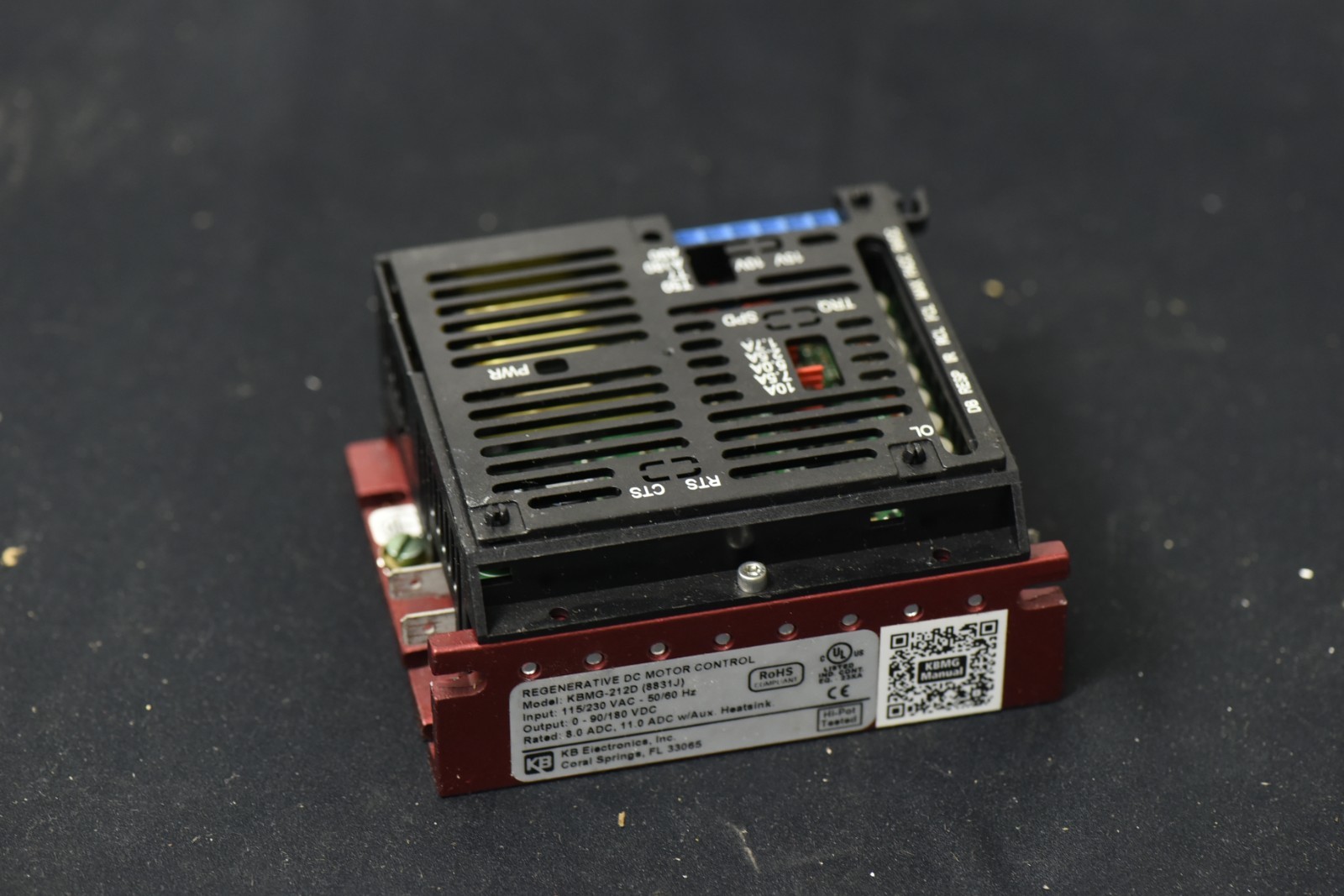 KB Electronics Regenerative DC Motor Control KBMG-212D (8831J) USED