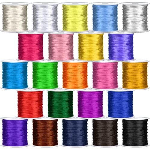 23 Rolls 1005 Yards 1.5 mm Nylon String for Bracelets String for Bracelet