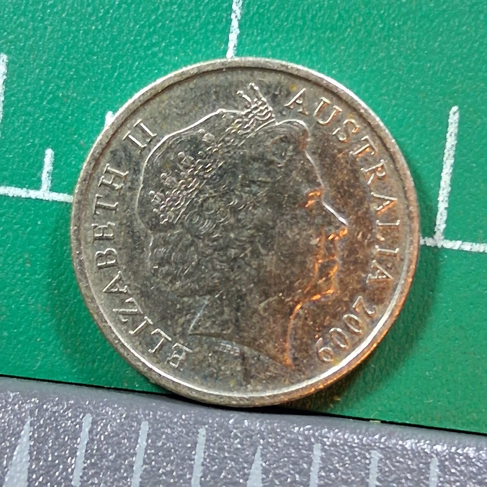 2009 Australia 5 Cents Elizabeth II / Spiny Anteater Copper-Nickel Coin