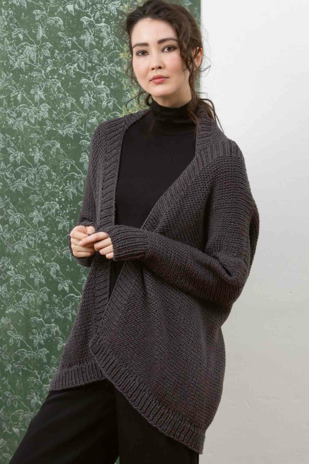 Jacket - Lang Yarns Amira - Model Package Knitting Package With Instructions