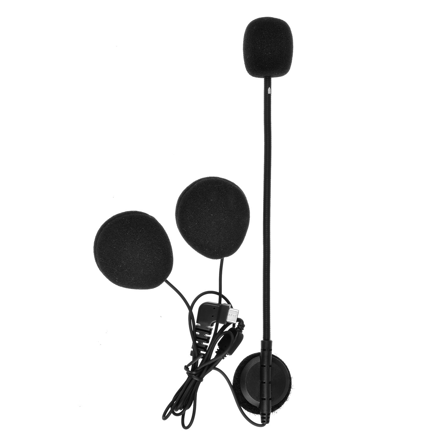 Motorrad Kopfhörer Type-C Headset mit Hartes Mikrofon für BT-S2/S3 Pro Intercom