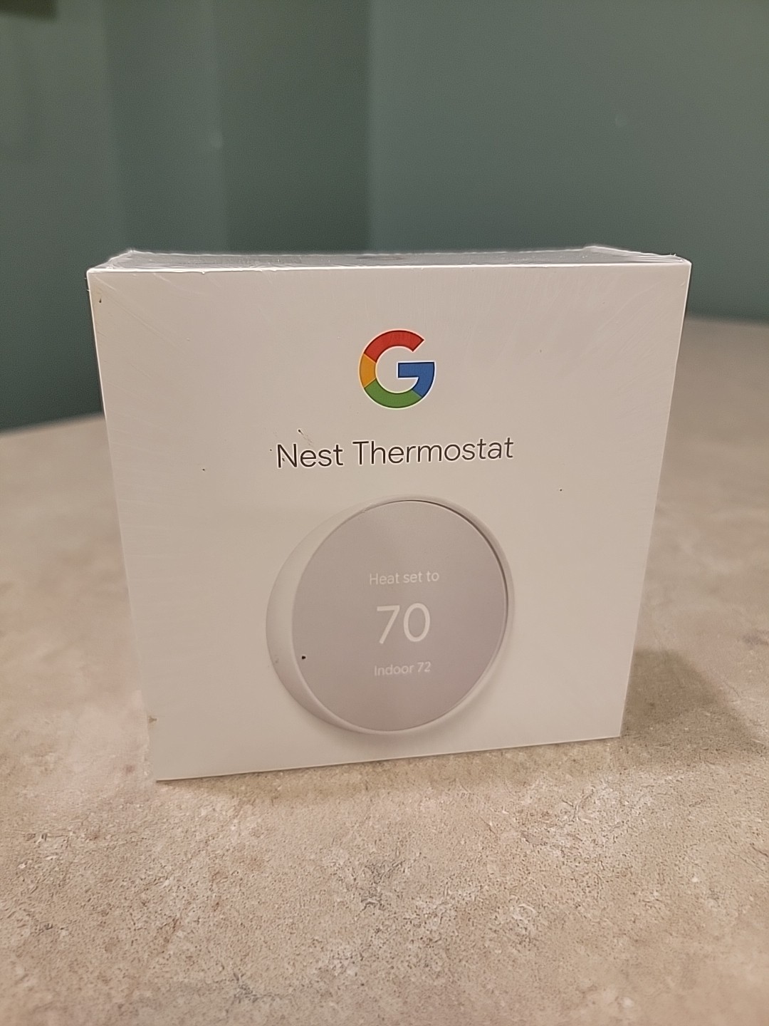 New-Google-Nest Thermostat-Fog-G4CVZ-GA02083-US-Free Shipping New Nwt