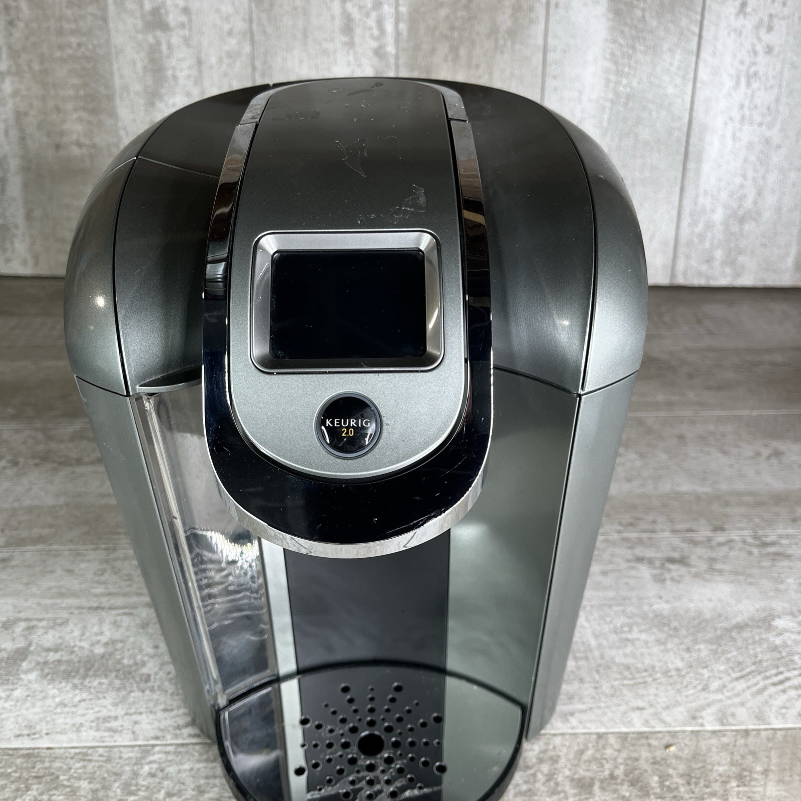 Keurig 2.0 K2.0-500 Touchscreen Digital Coffee Maker KCup Brewer Silver