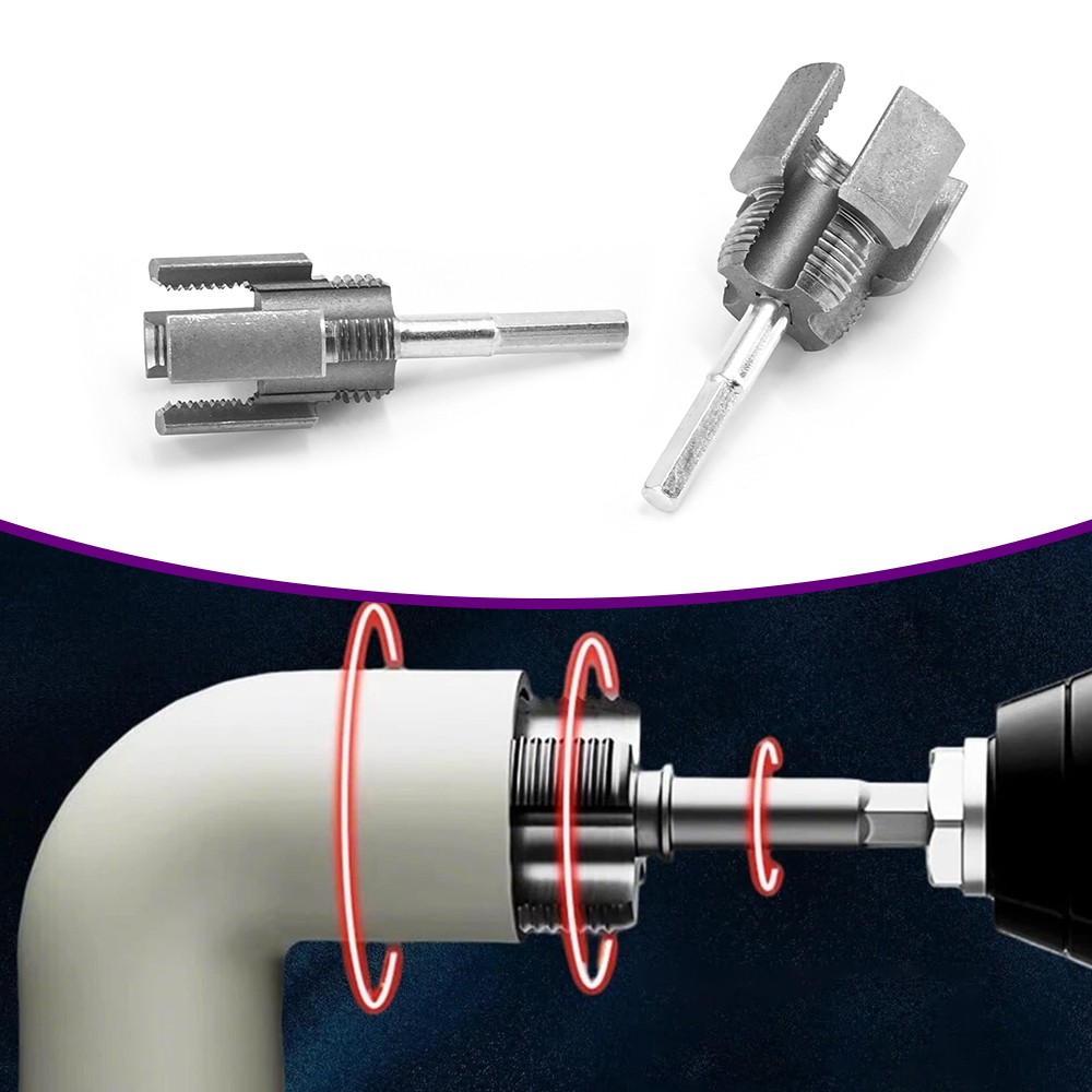 Integrated Internal & External Pipe Threading Tool For 1/2'' 3/4'' PPR PVC Pipe