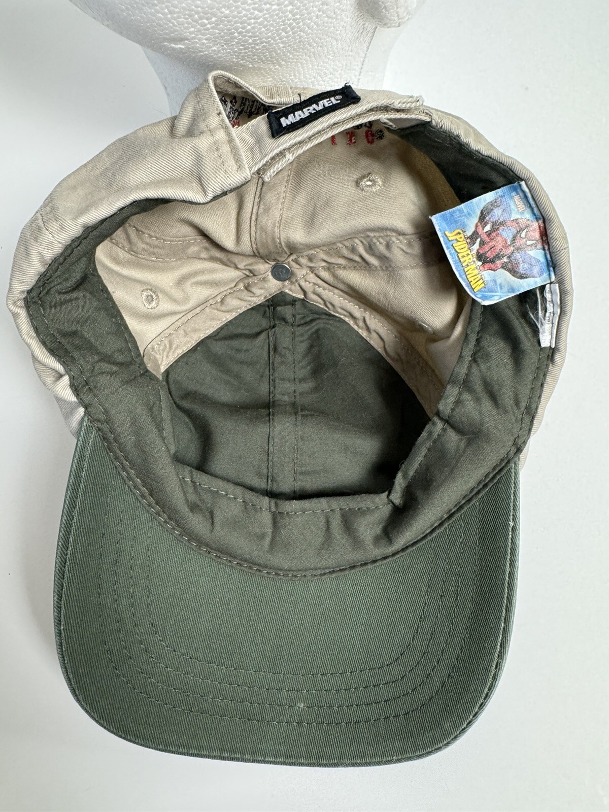 Spiderman 2 Embroidered Youth Hat Cap Spider Emblem On Back 2007