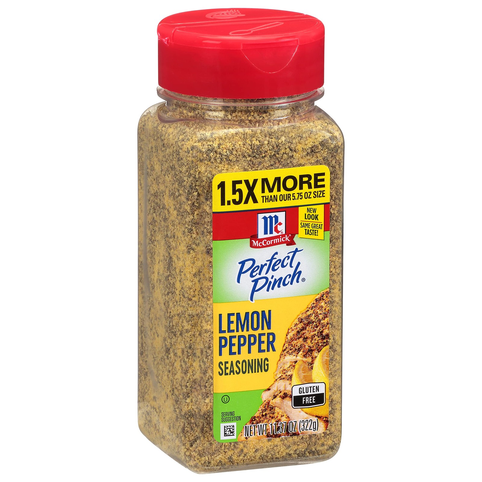 McCormick Perfect Pinch Lemon Pepper Seasoning, 11.37 Ounce (Pack of 1)