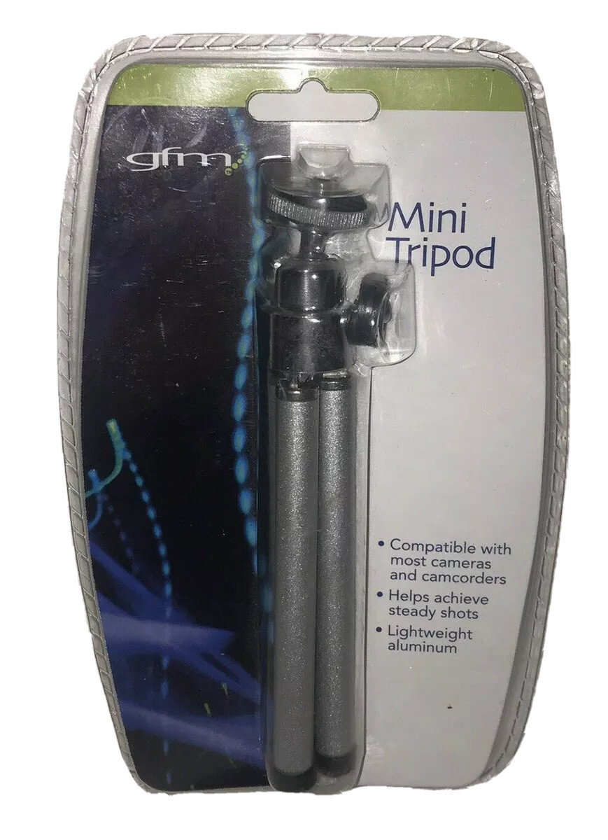 GFM Desktop Mini Tripod For Digital Or Traditional Cameras Model TR-2020-3