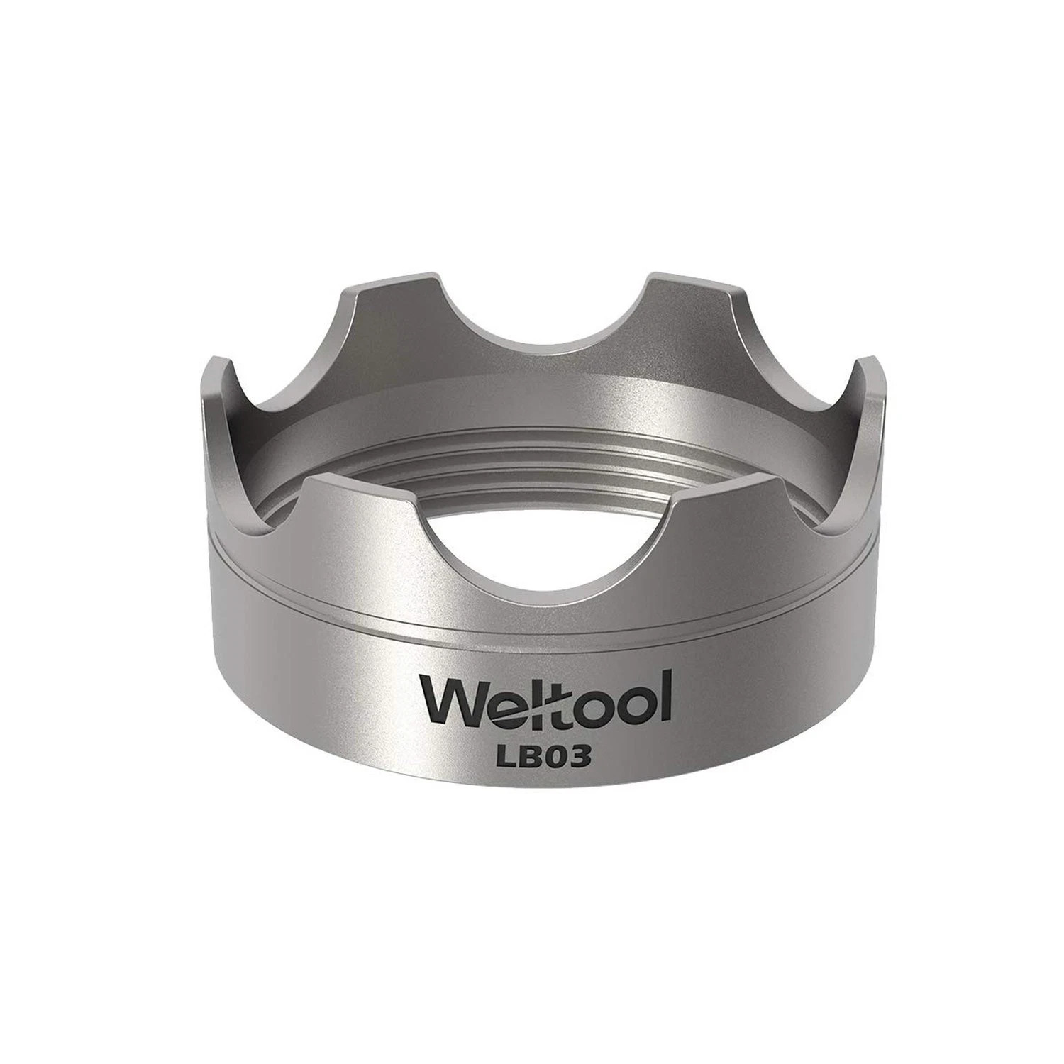 Weltool Flashlight Strike Bezel - 304 Stainless Steel for Maglite C or D Cell...