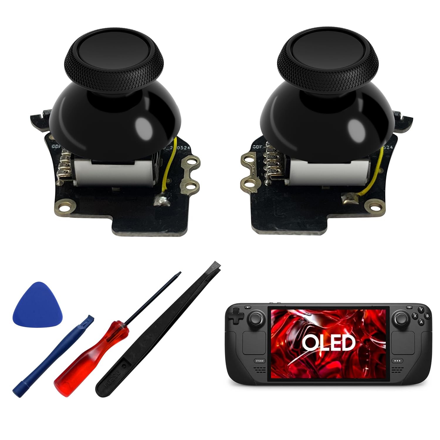 Tighter Hall Effect Joystick for Steam Deck OLED, Electromagnetic