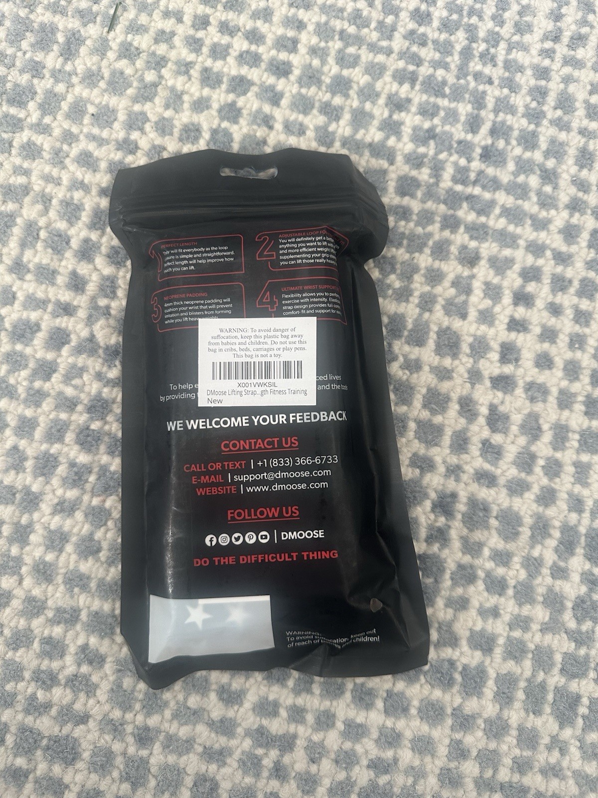 DMOOSE Weight Lifting Straps