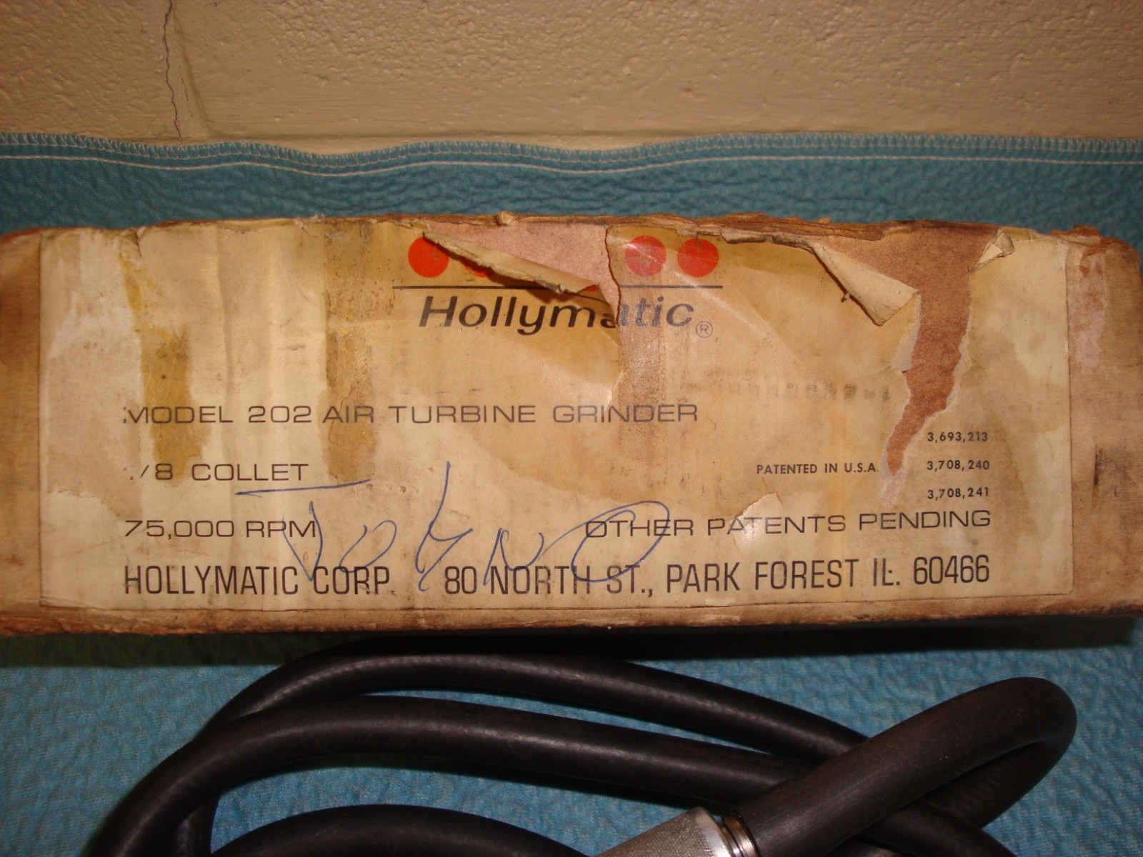 Hollymatic Turbine Grinder Model 202