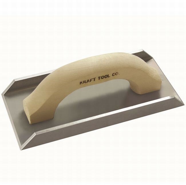Kraft Tool Plaster and Stucco Angle Float 9" x 4" Made in the USA