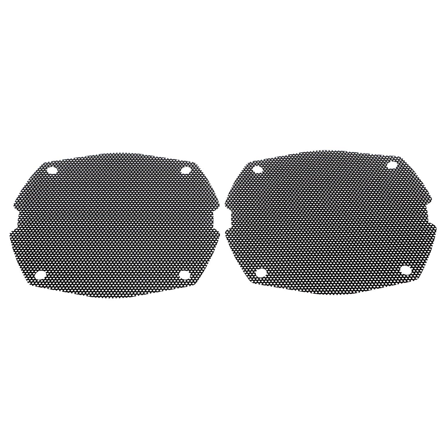 Replacement Front Mesh Speaker Grill Cover panels for Harley Touring Electra ...