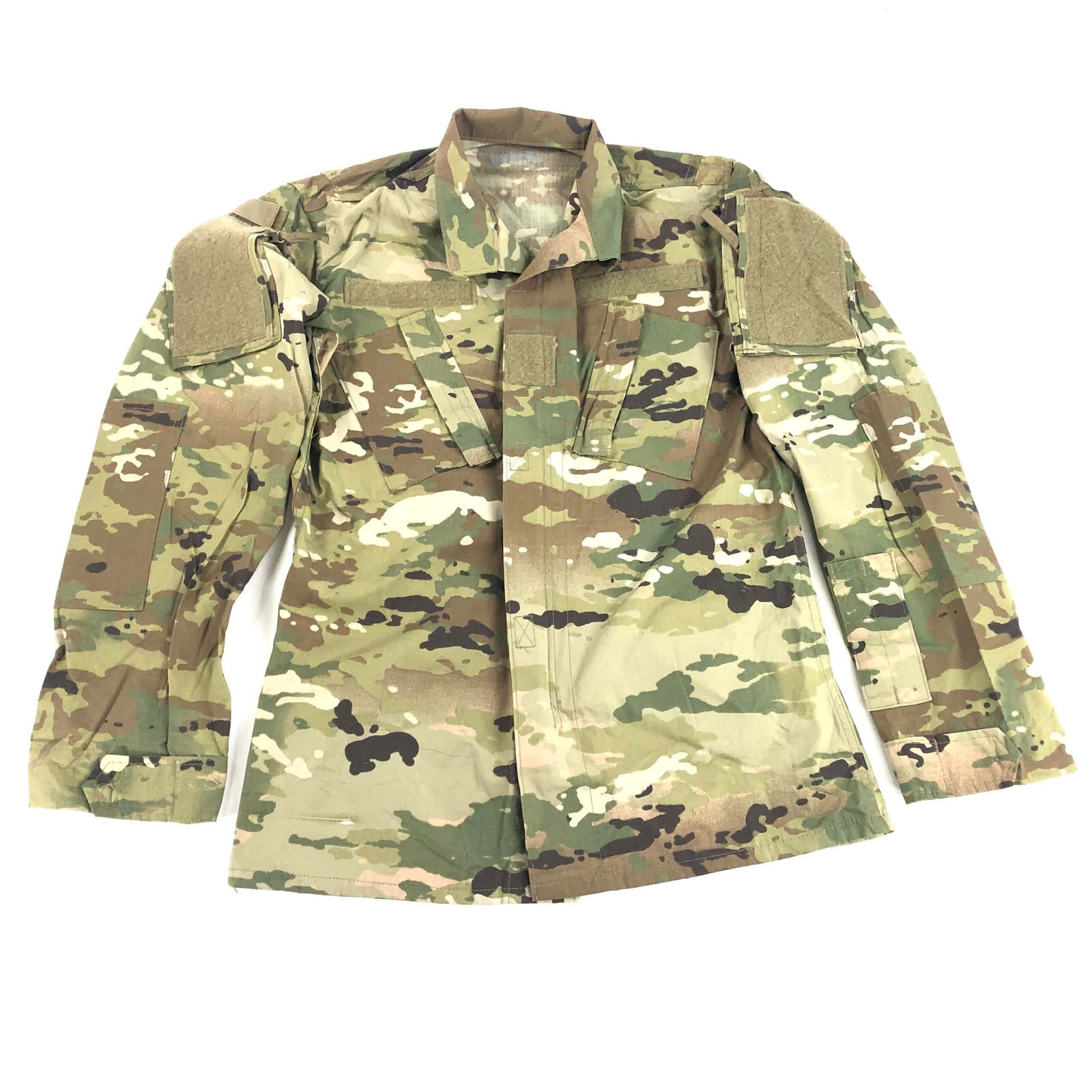 Medium Regular US Army Combat Uniform Garrison shirt unisex camouflage Multicam