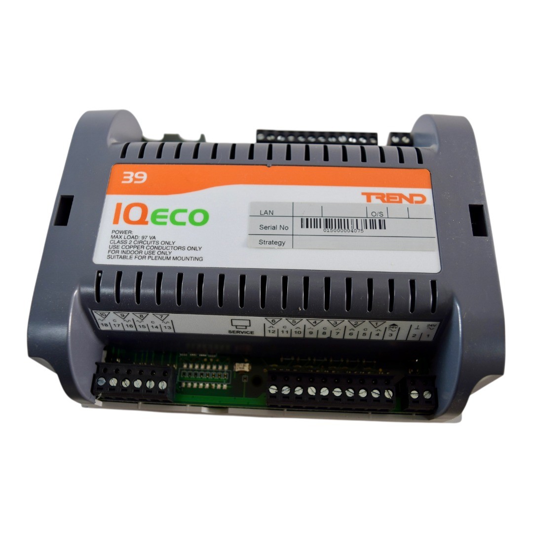 Trend IQE39-3001K50210 IQECO39/BAC/PR/USA/24VAC BACnet Terminal Unit Controller