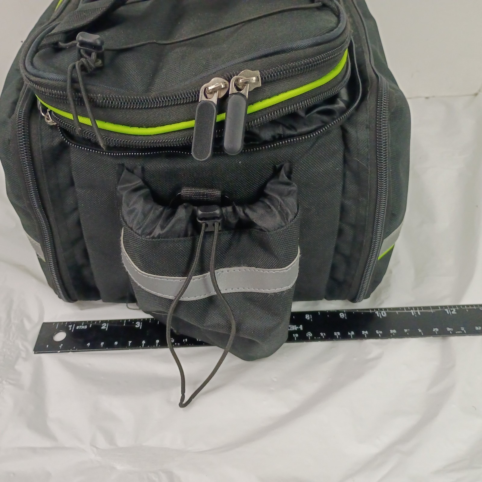 West Biking 35L Large Waterproof Multi-Function Bicycle Rack Pannier Bag Black