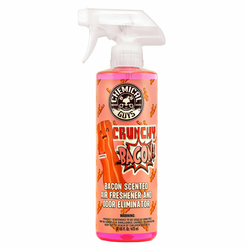 Chemical Guys AIR24216 - Bacon Scented Air Freshener and Odor Eliminator 16 oz