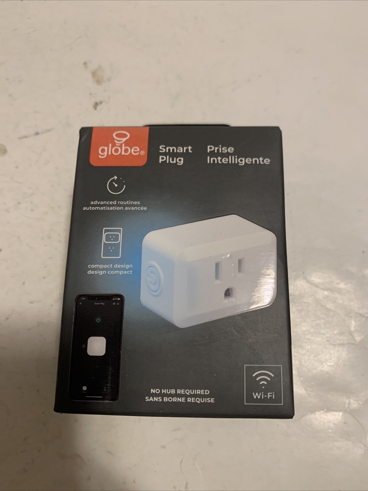 Globe Electric Co. Wi-Fi Smart Plug 50329 Smart Home Made Easy 125V 15A Max