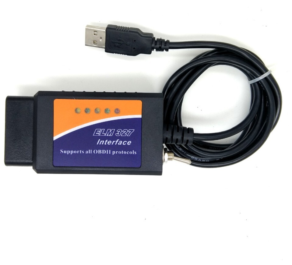 OBD2 Scanner ELM327 Software USB Diagnostic Tool Cable Adapter for Ford FORscan