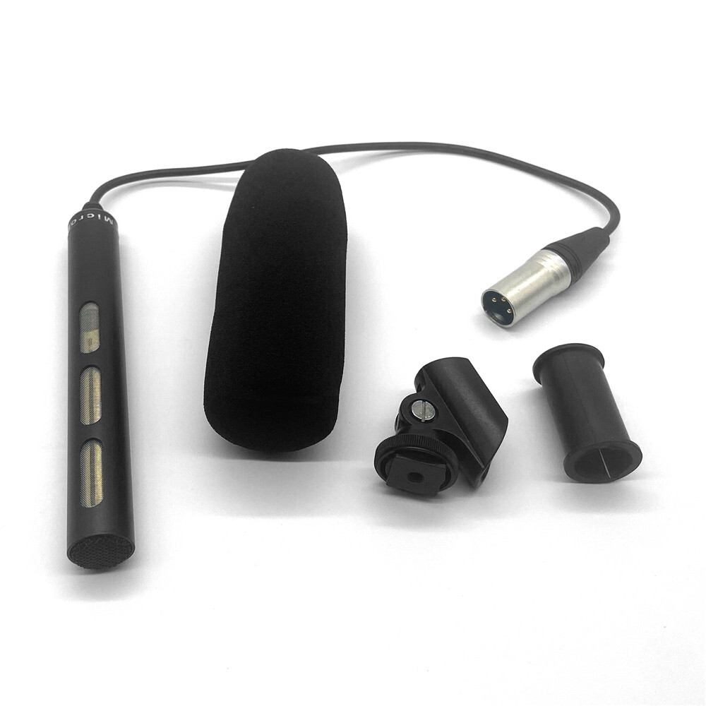 DSLR Camera Microphone for ECM-XM1 Camera Condenser Video Interview Microphone