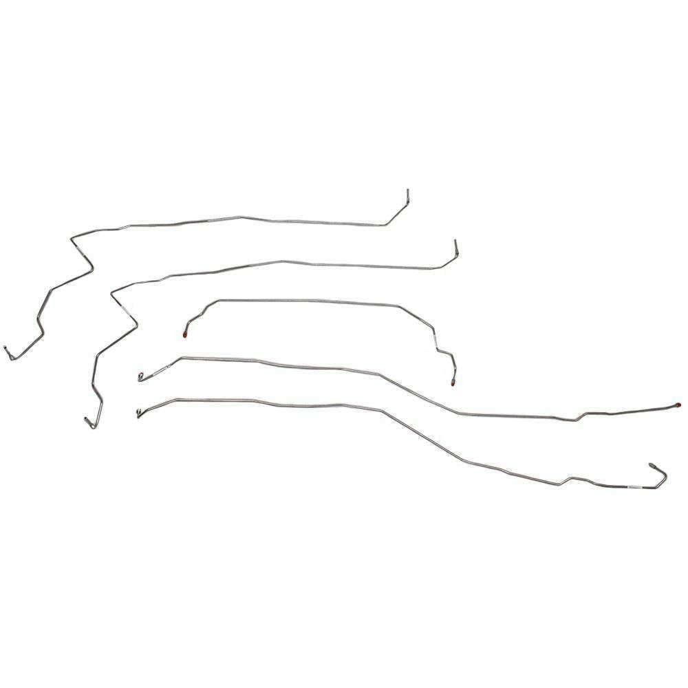 Front Brake Line Kit Fits Chevrolet Silverado 3500HD 2007-2010 w/o JL4 TKT0705OM