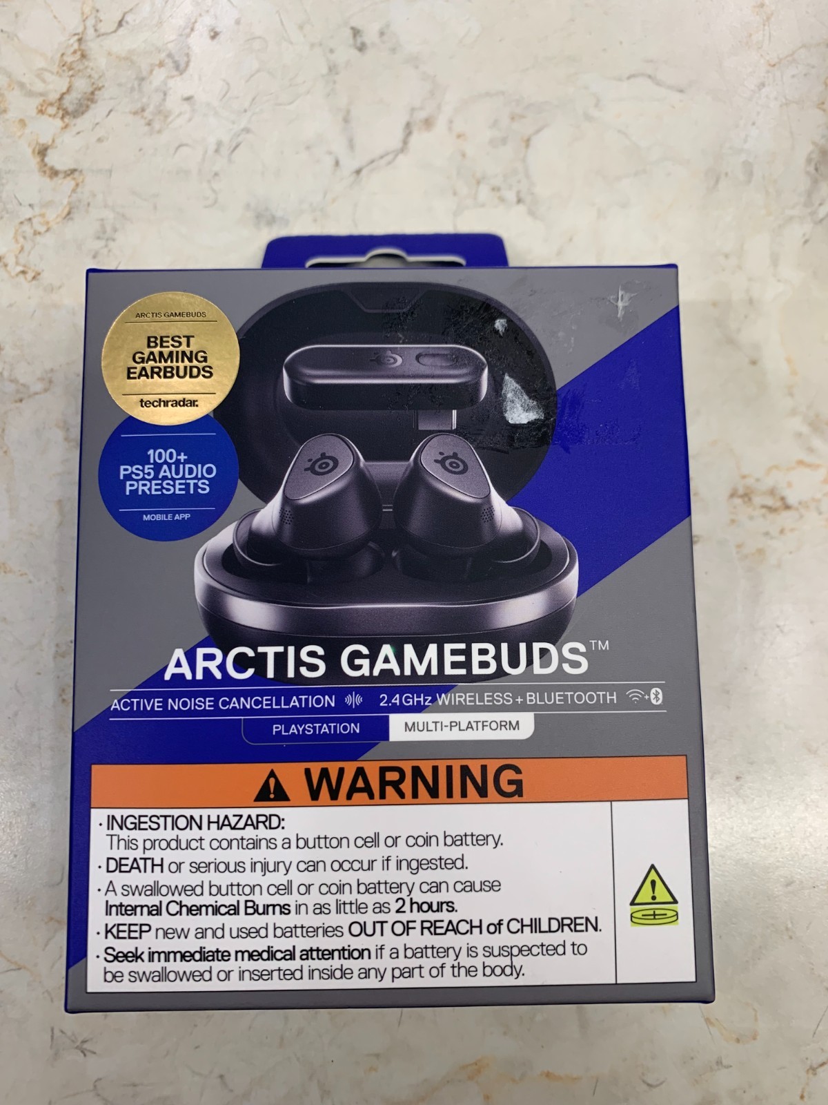 Steelseries Artics Gamebuds Wireless Gaming Earbuds with Charging Case