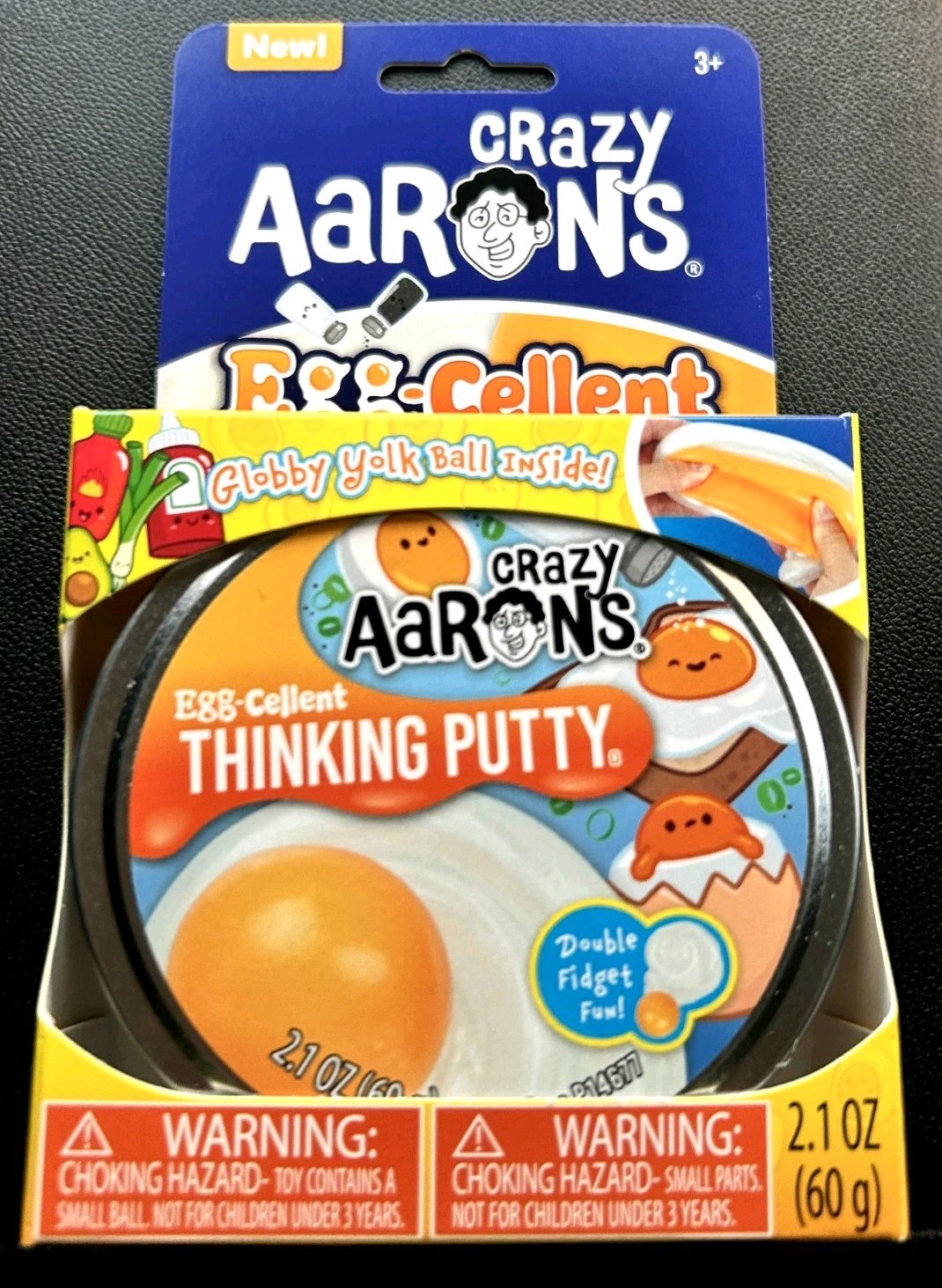 Crazy Aarons Putty 2.1 oz. Egg-Cellent Putty. Brand New, FAST SHIP!!.