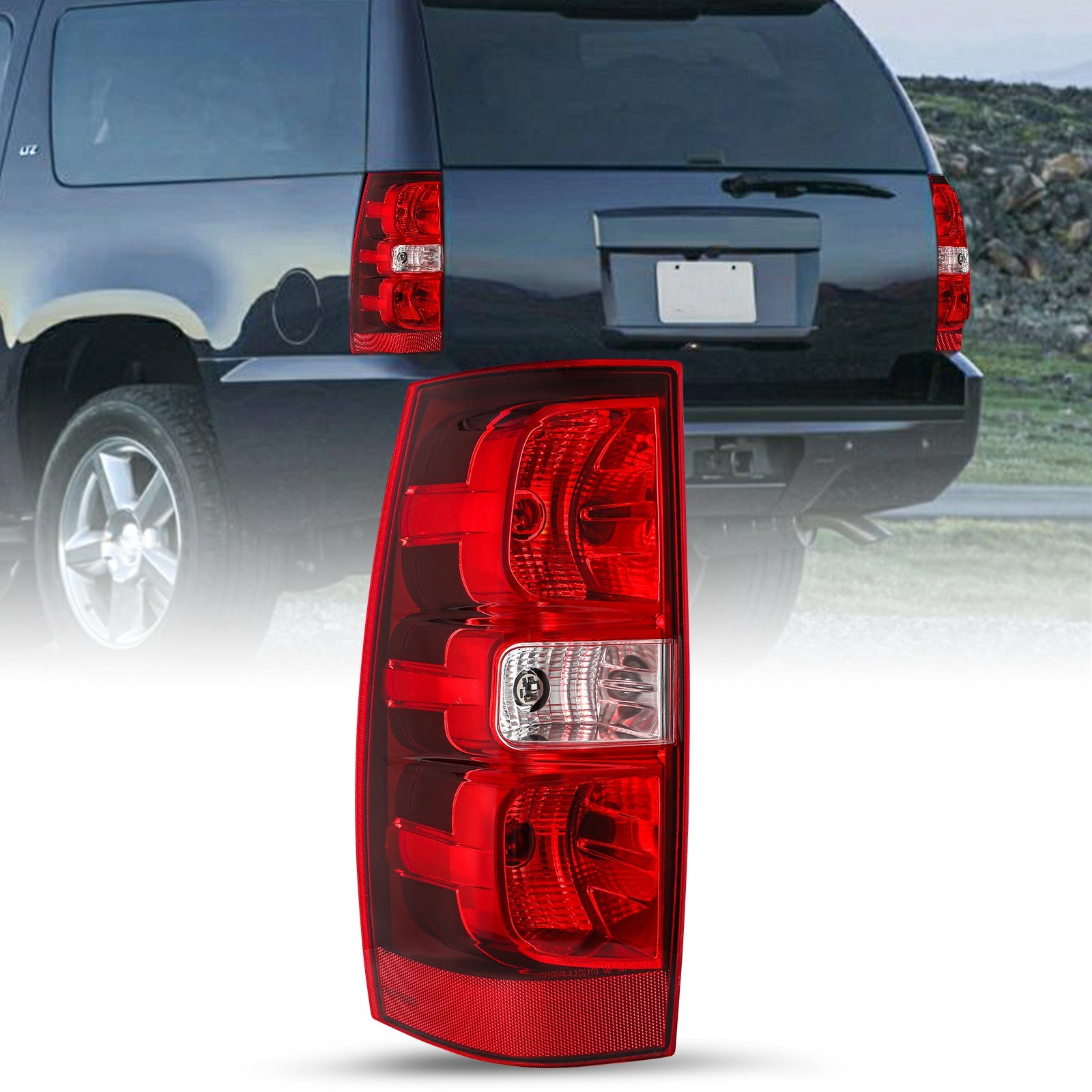 For 2007-2014 Chevy Tahoe Suburban 1500 2500 Tail Light Lamp Driver Left Side