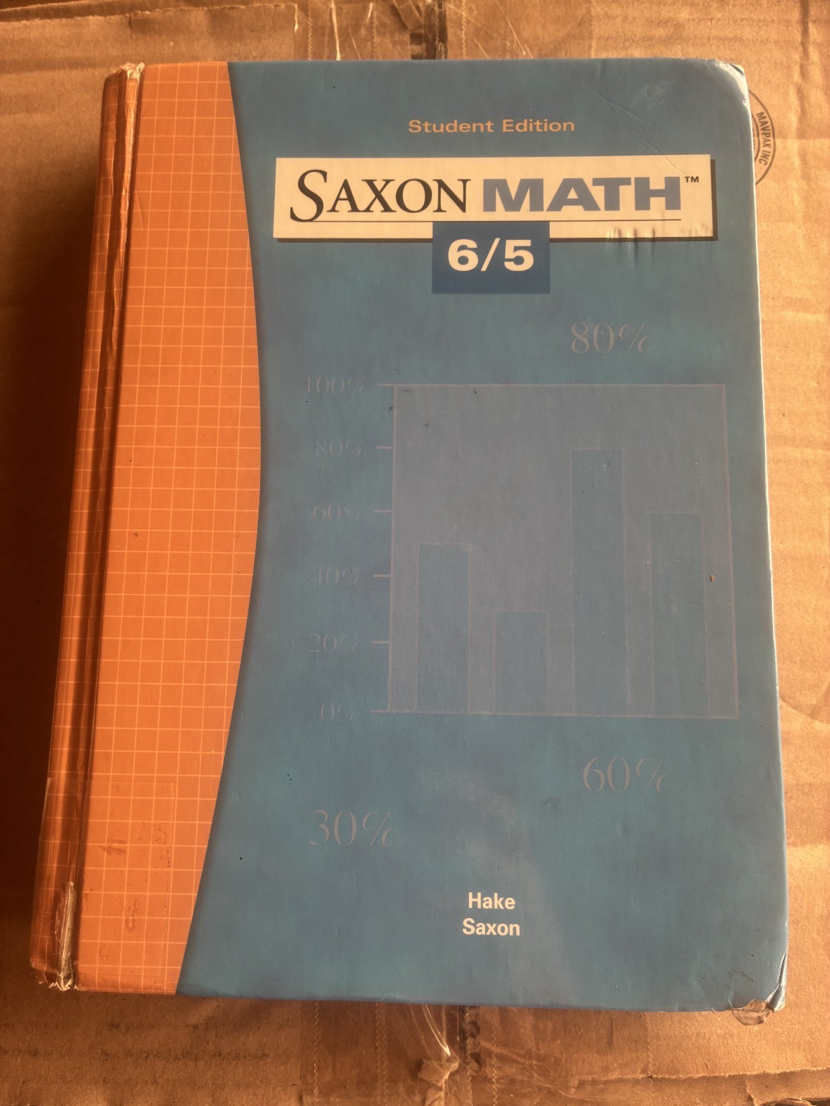Saxon Math Student Edition 6/5 -2004