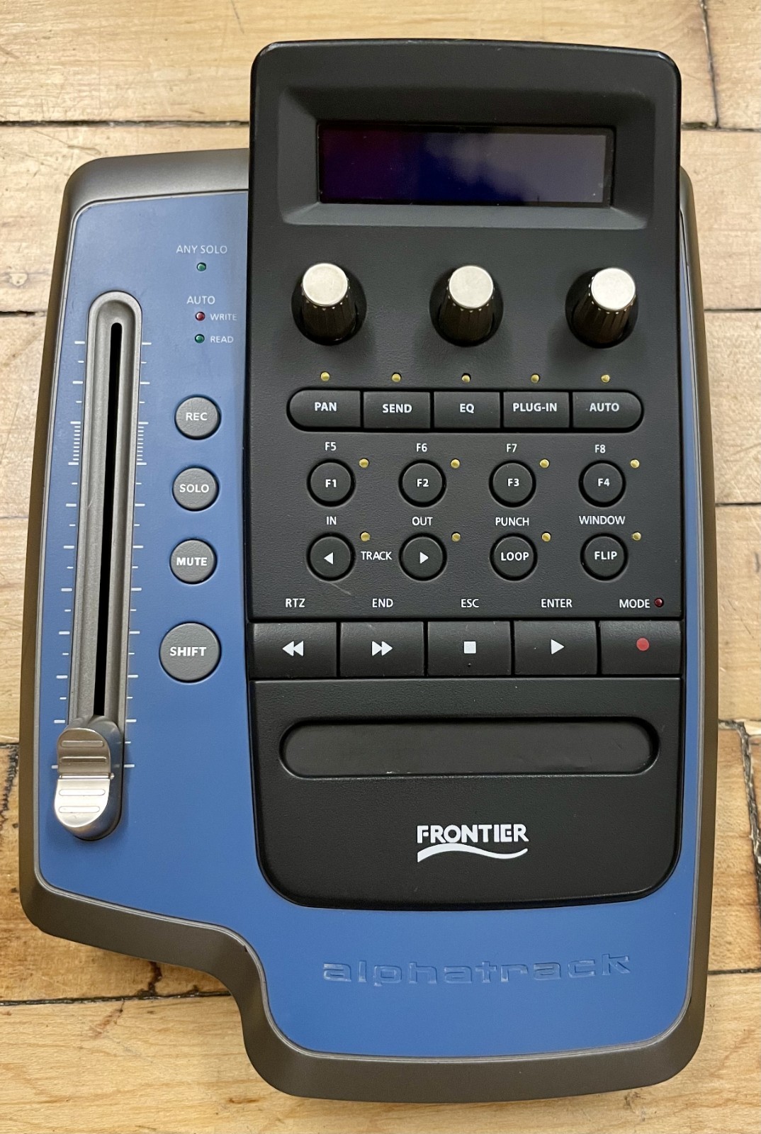Frontier Design: AlphaTrack + TranzPort Remote (Tested & Working)