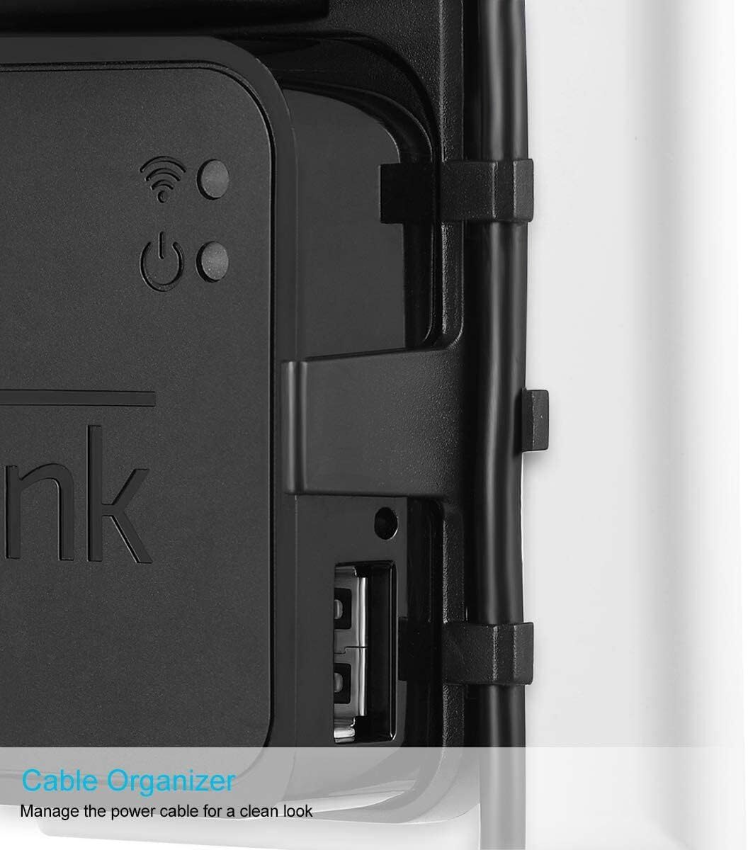 2 pack Outlet Wall Charger Mount Bracket Holder for Blink Sync Module 2