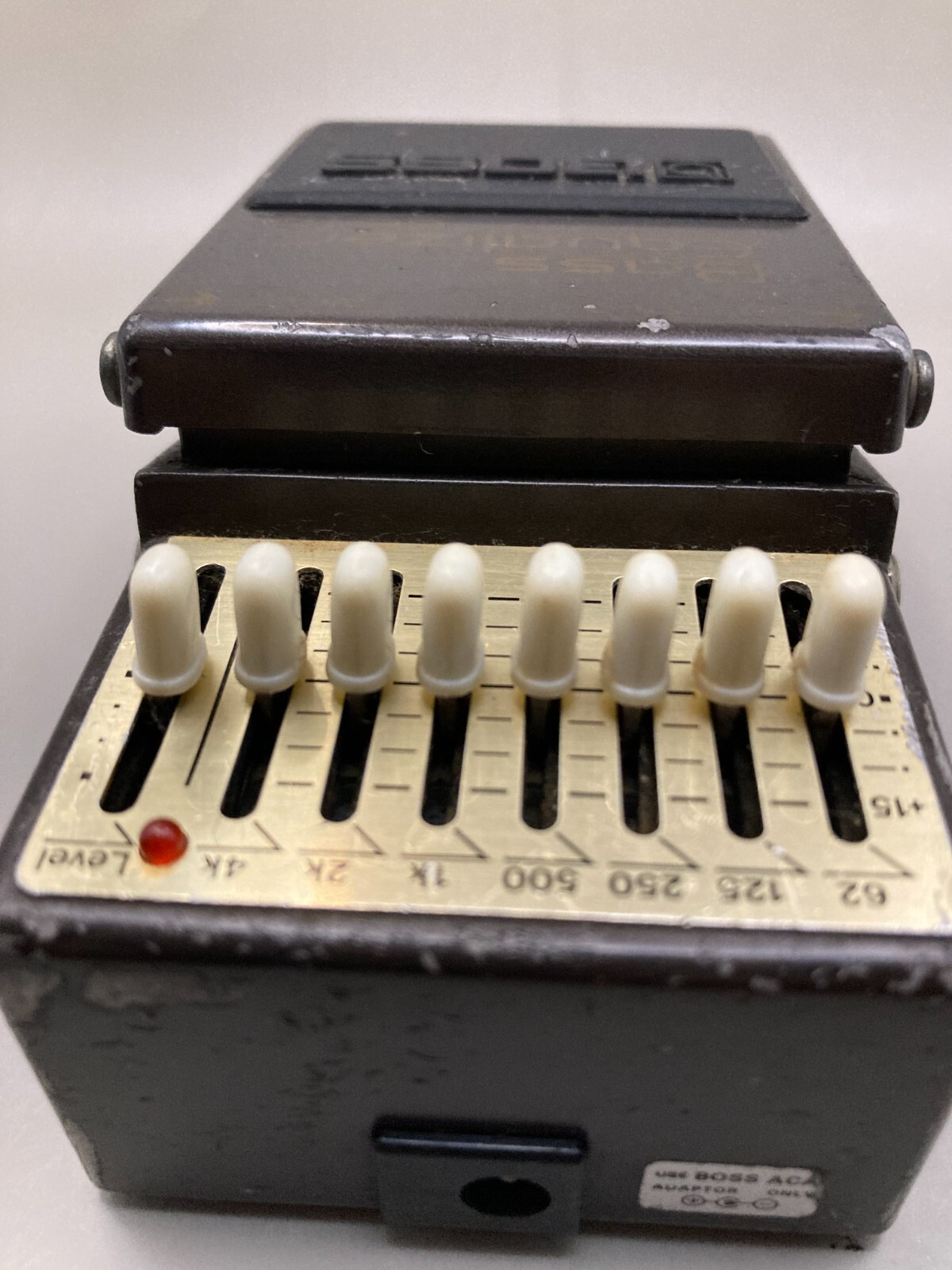 Boss GE-7B Bass Equalizer Guitar Effect Pedal Tested Working from Japan