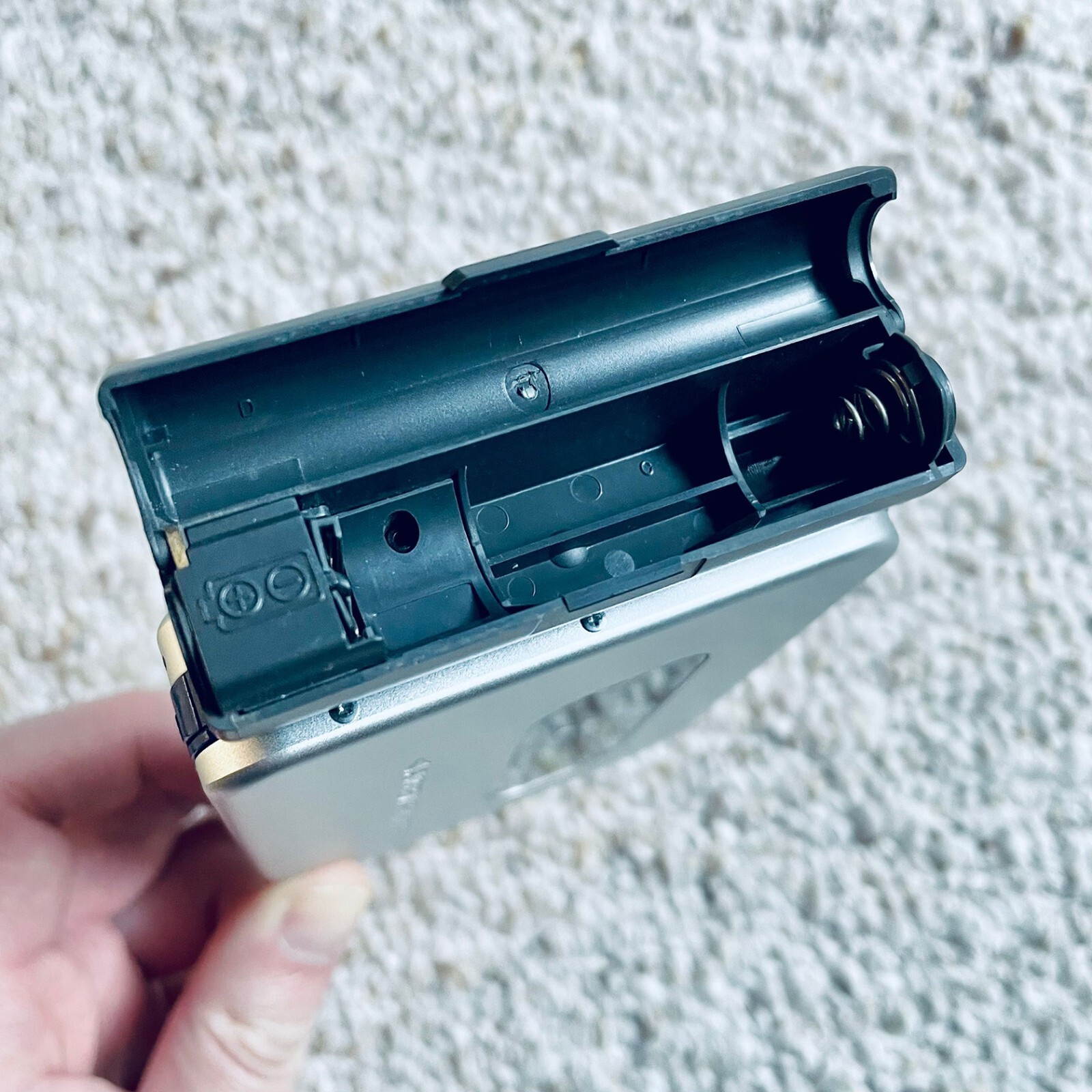 [RARE BOX] PANASONIC SX50 Walkman Cassette Player, Awesome Silver, Working !