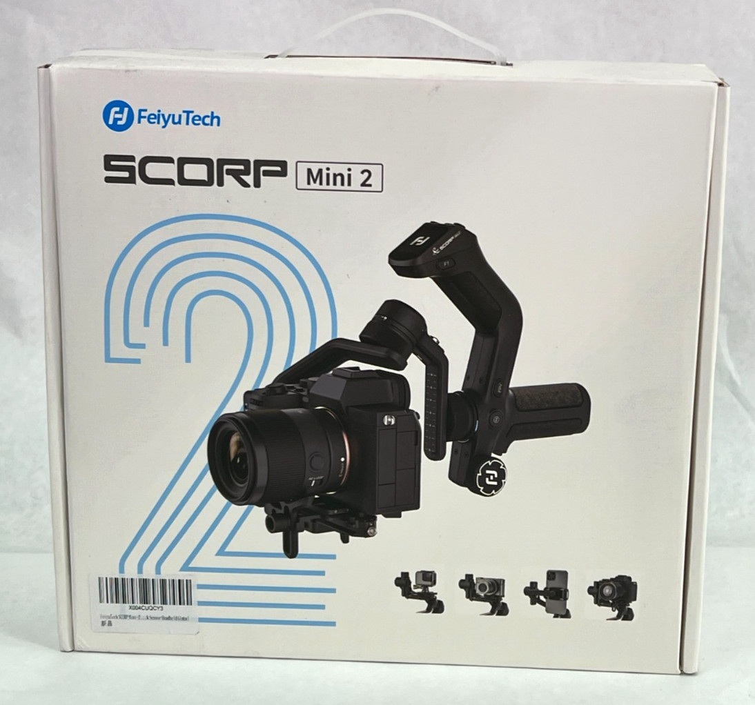 NEW FeiyuTech Scorp Mini 2 All in One Handheld Gimbal Stabilizer 3-Axis Camera