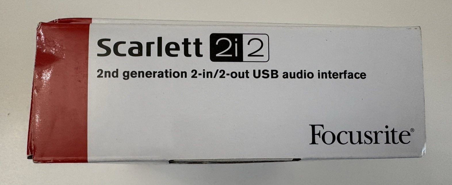 NEW Focusrite SCARLETT 2i2 2ND GEN 2-in/2-out USB Audio Interface