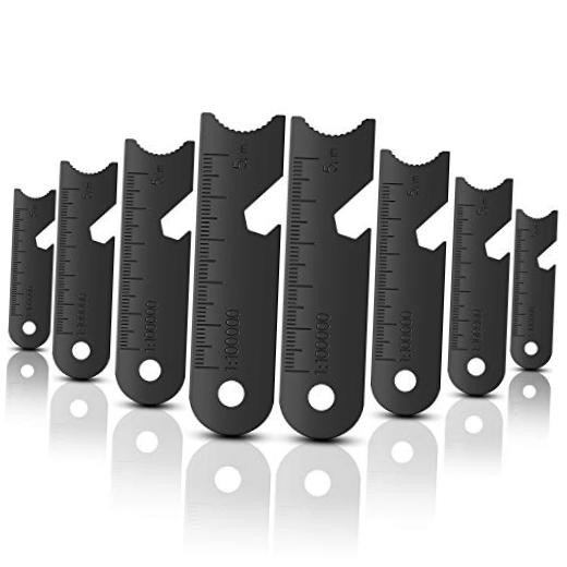 10 Pieces Striker Scraper Ferrocerium Rod Scraper Steel Ferrocerium Rod