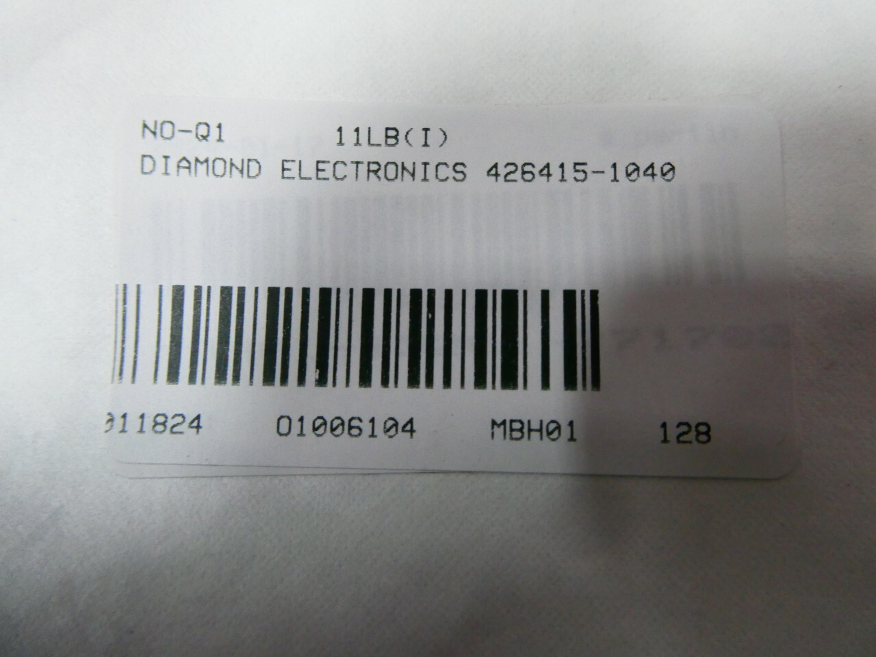 Diamond Electronics 426415-1040 Fixed Ccp Assembly