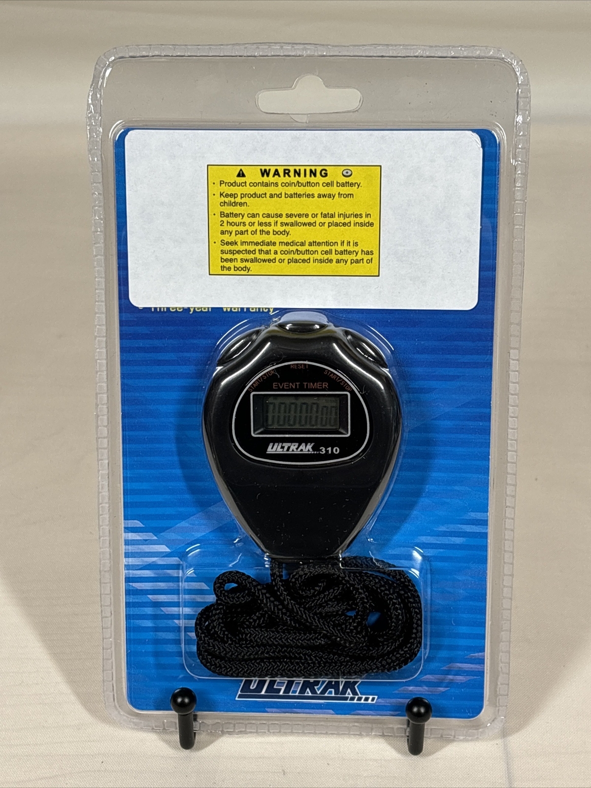 Ultrak 310 - Event Timer Sport Stopwatch - Black