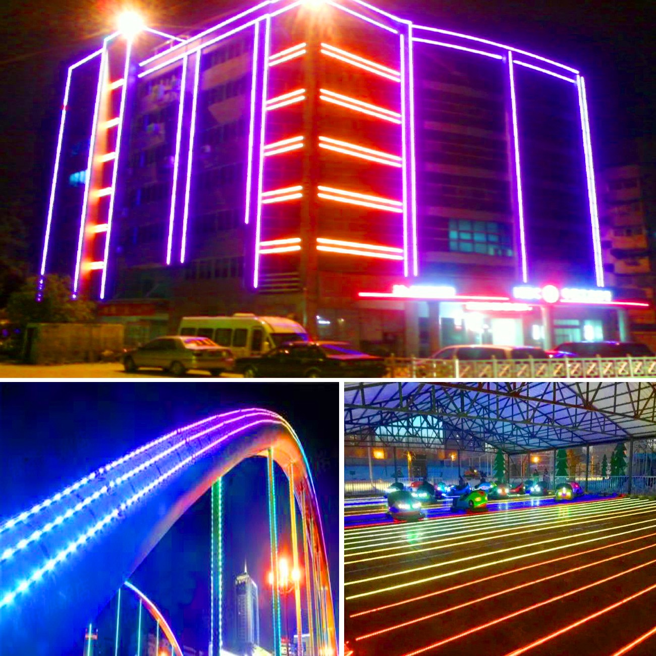 10-250FT 5050 3 LED Module Store Front Window Light Sign Lamp Waterproof DC 12V