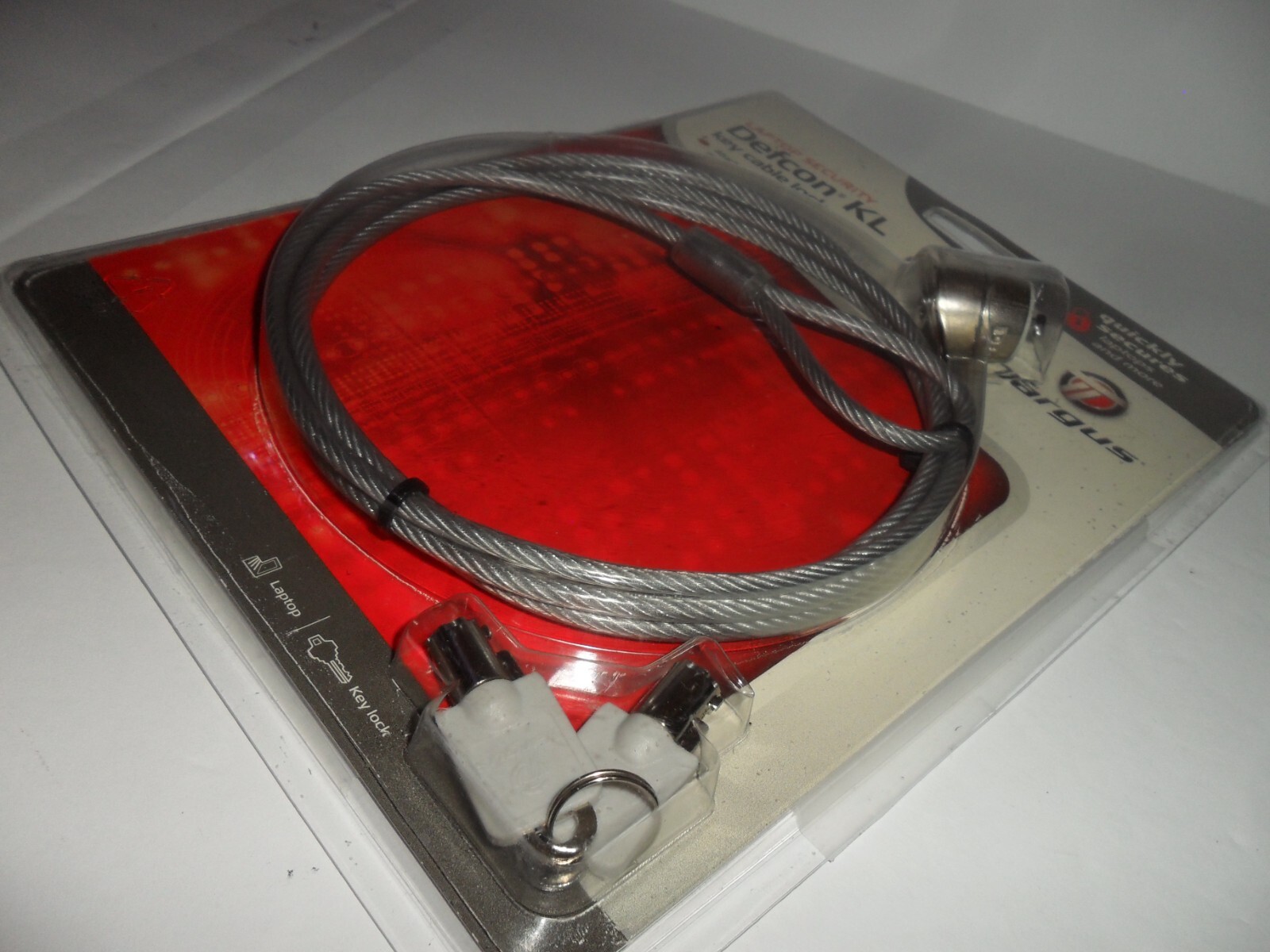 Targus DEFCON KL Key Cable Lock 6 Feet Notebook Laptop Security