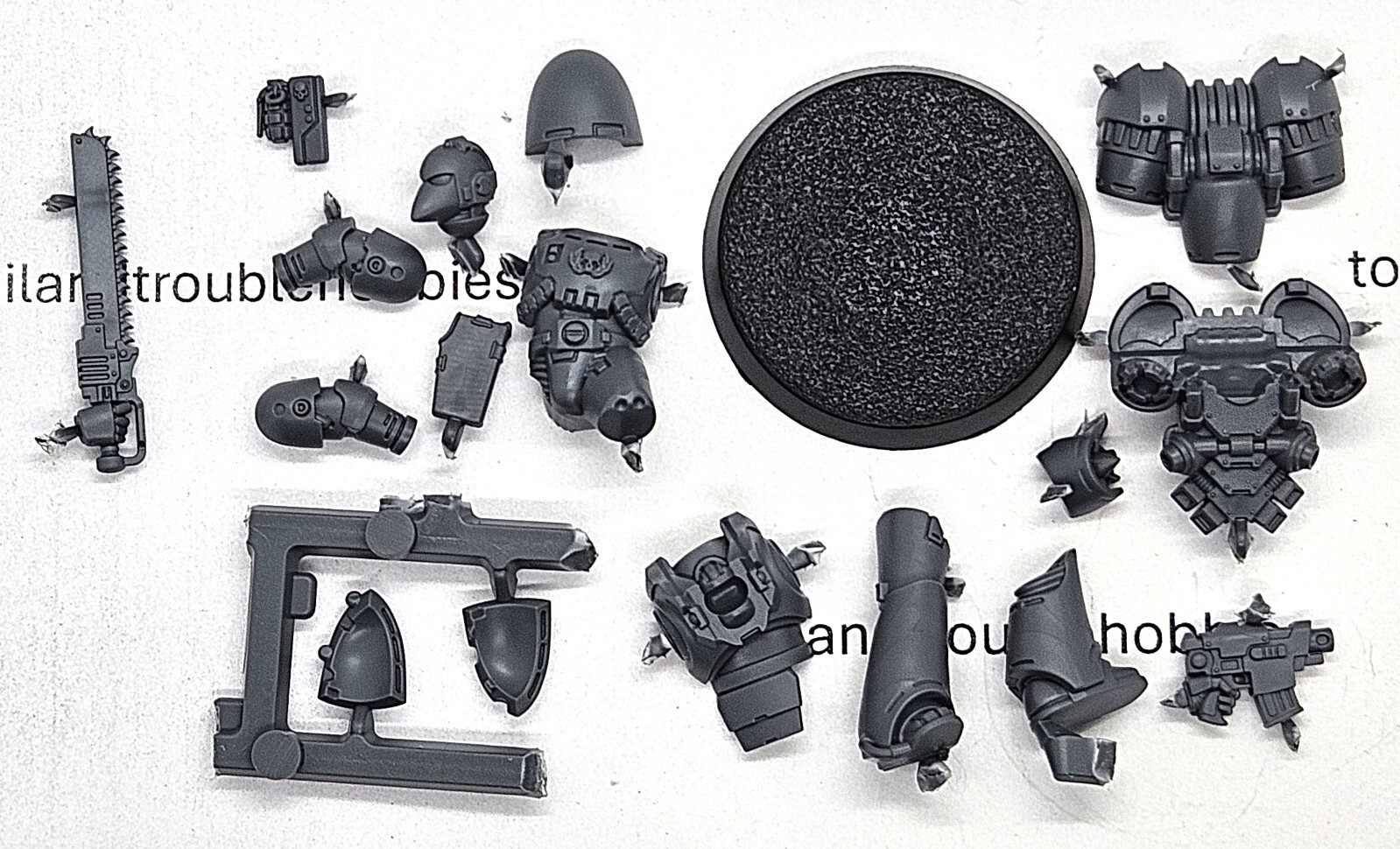 Horus Heresy Warhammer 40k Mk VI Assault Marine with Chainsword single figure