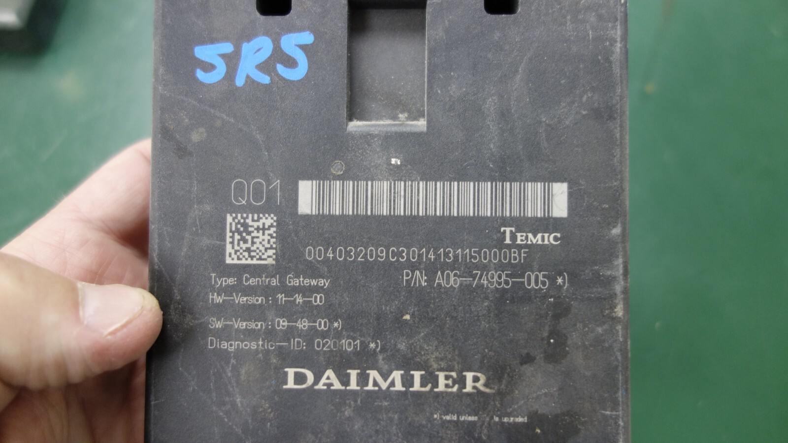 FREIGHTLINER CASCADIA 2014: DAIMLER Chassis Control Module A06-74995-005