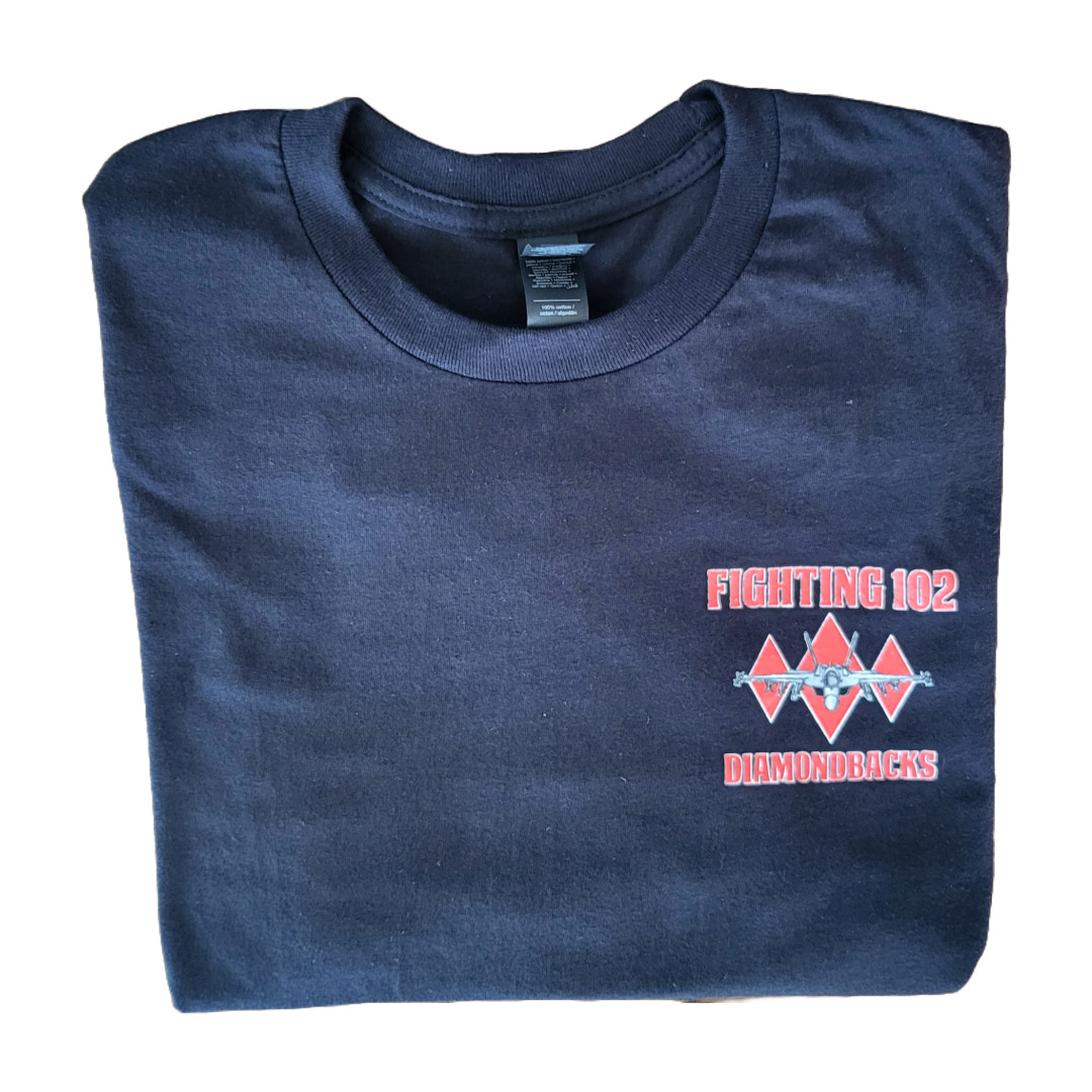 FIGHTING 102 DIAMONDBACKS LEGACY T-SHIRT - Size: Medium