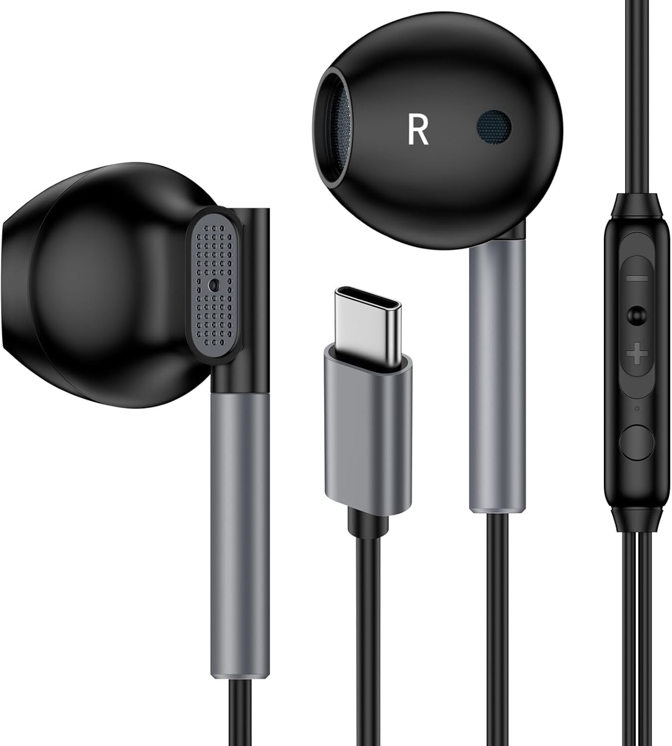 USB C Samsung Headphones Wired for Samsung Galaxy S26 S25 Edge S24 Ultra S23 S22