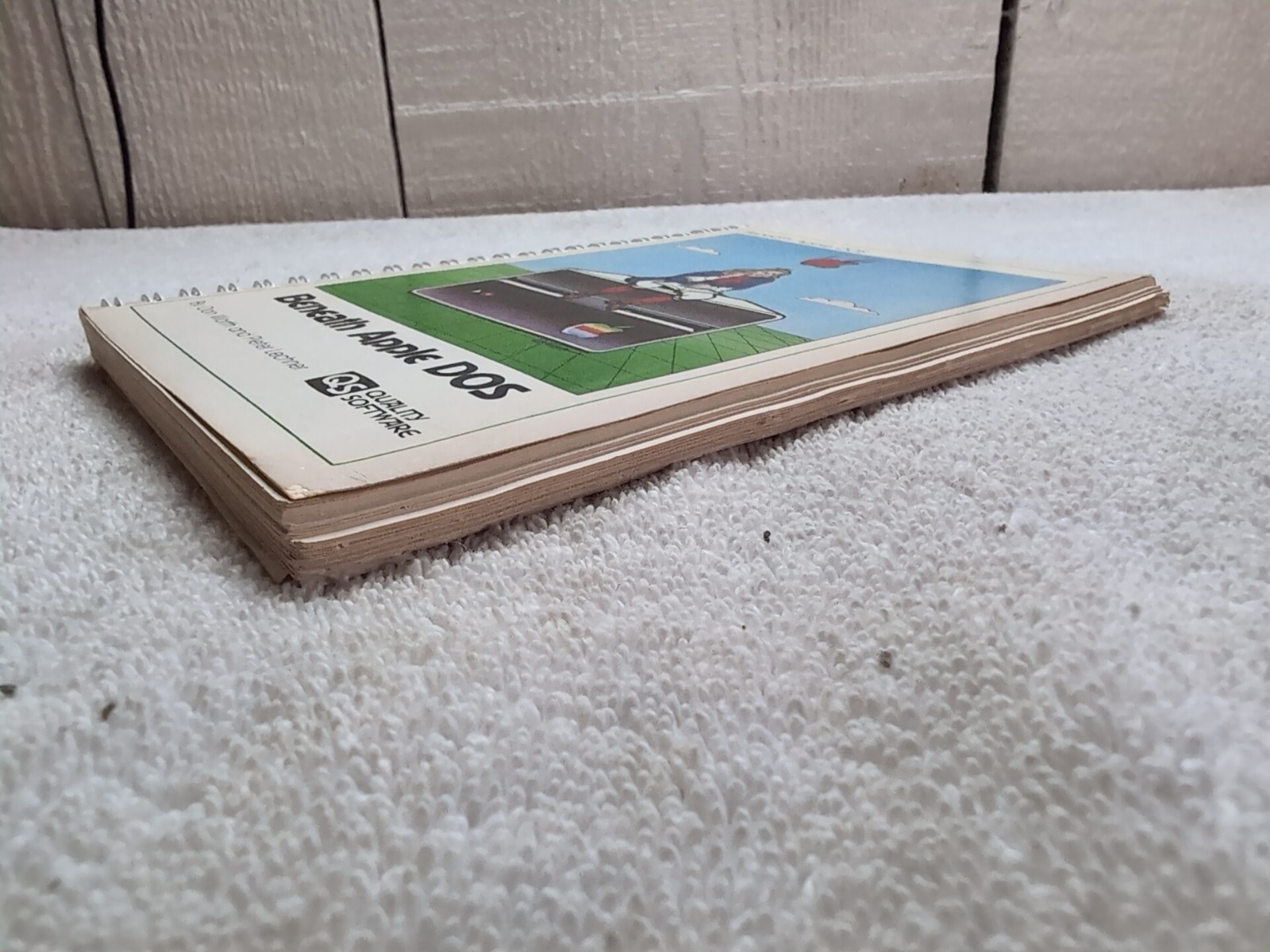 Beneath Apple DOS 1981 Quality Software Don Worth Pieter Lechner