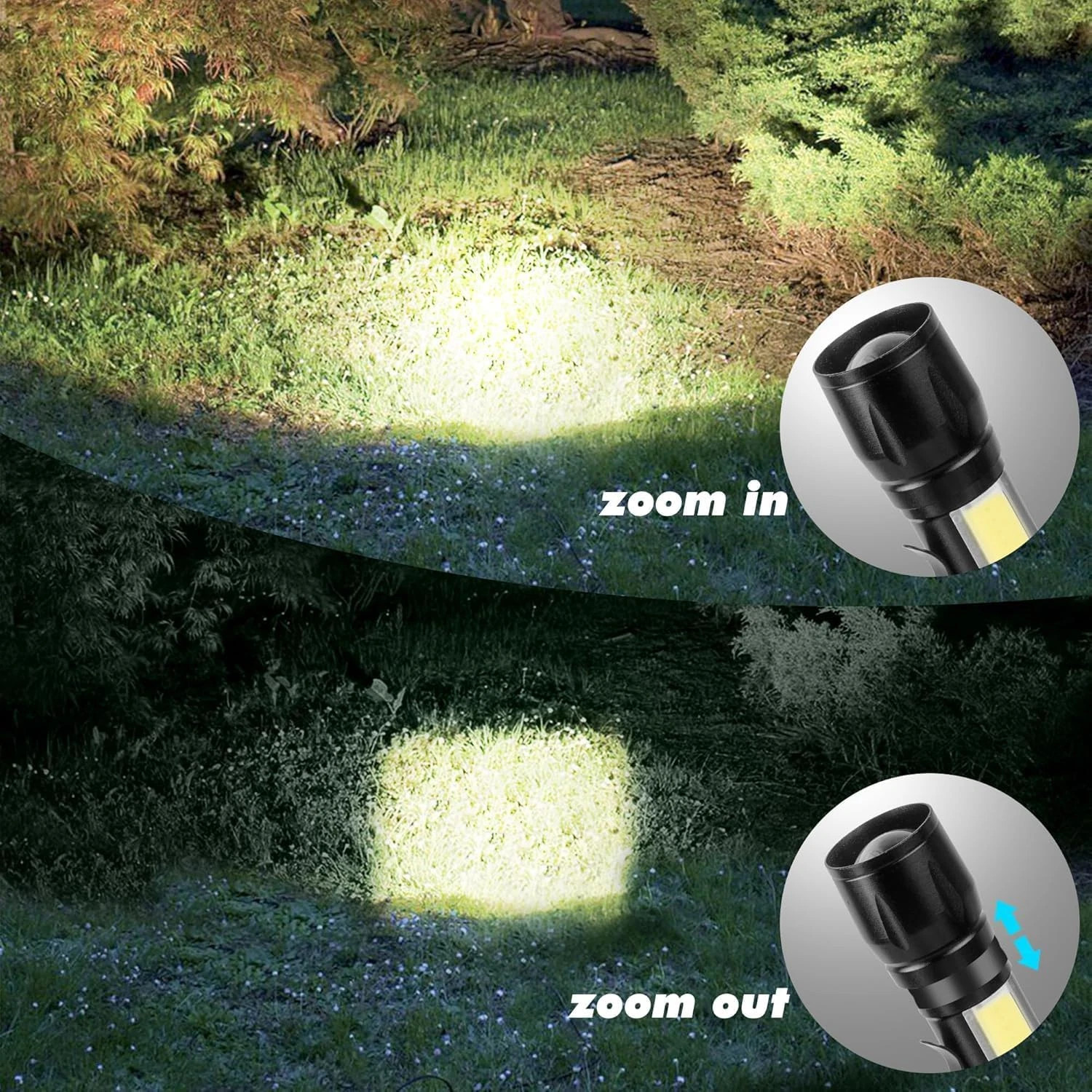 Tactical Flashlight Most Powerful 99000000LM LED Military Torch USB Rechargeable