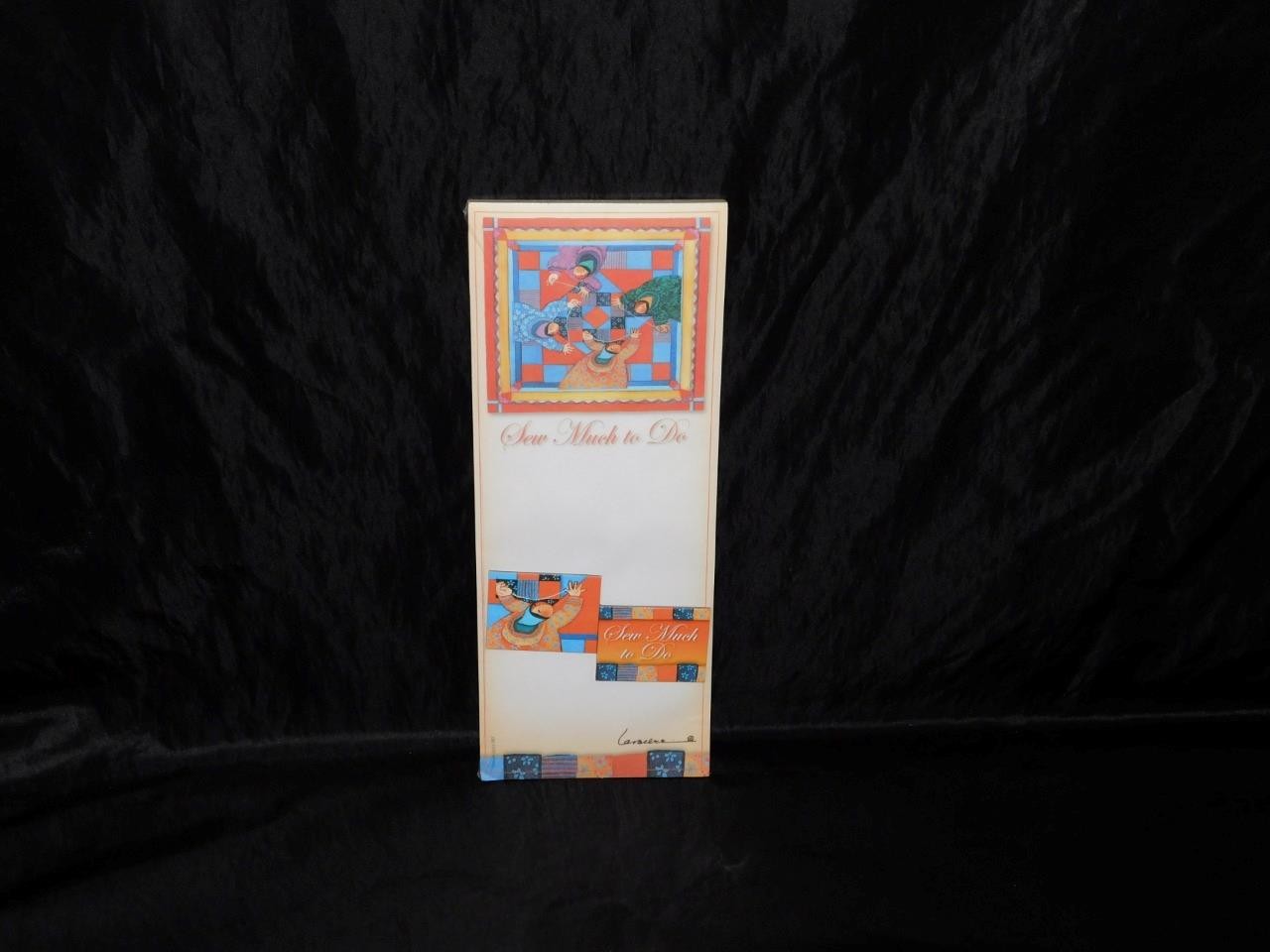 Barbara Lavallee Sew Much To Do Alaska Art Notepad Magnets Set NEW Eskimo Kuspuk