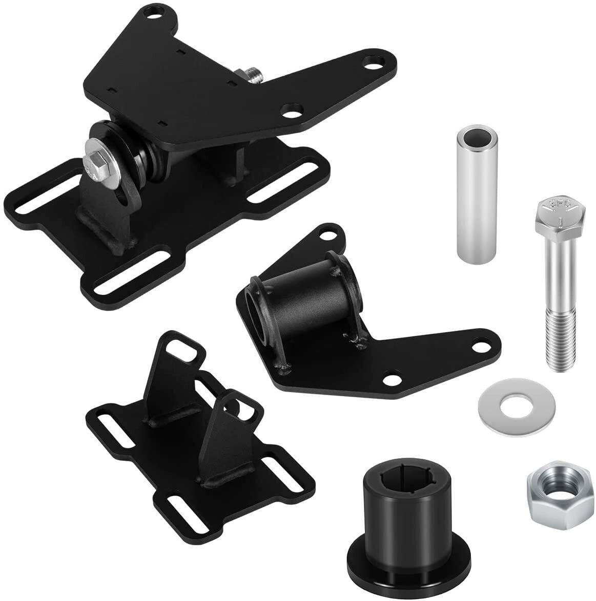 LS Conversion Engine Swap Mounts Adjustable with Hardware for GM Body LS1 2 LSX