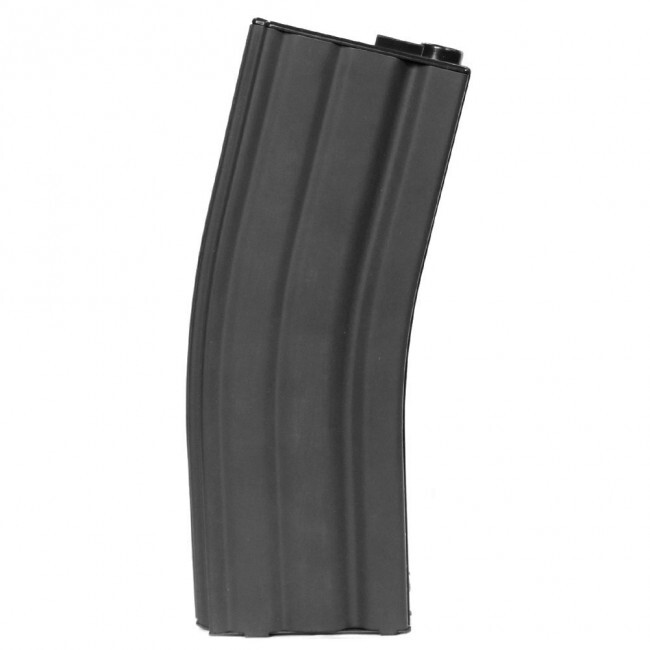 FN Herstal SCAR-L 450rd Metal AEG Hi-Cap Airsoft Magazine Black 50121